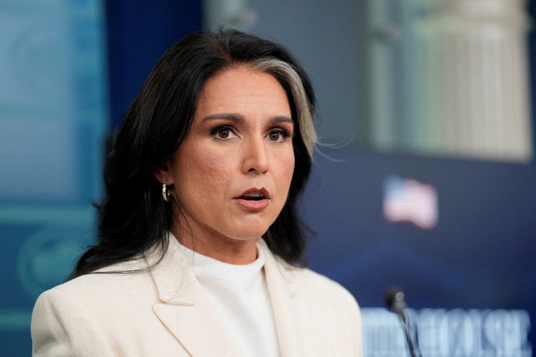 Chefe de espionagem dos EUA, Tulsi Gabbard
23/07/2025
REUTERS/Kent Nishimura
