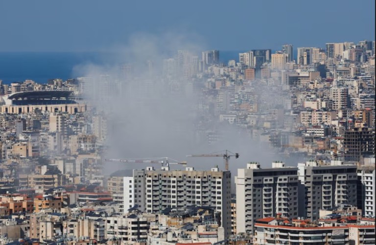 Israel ataca região sul de Beirute