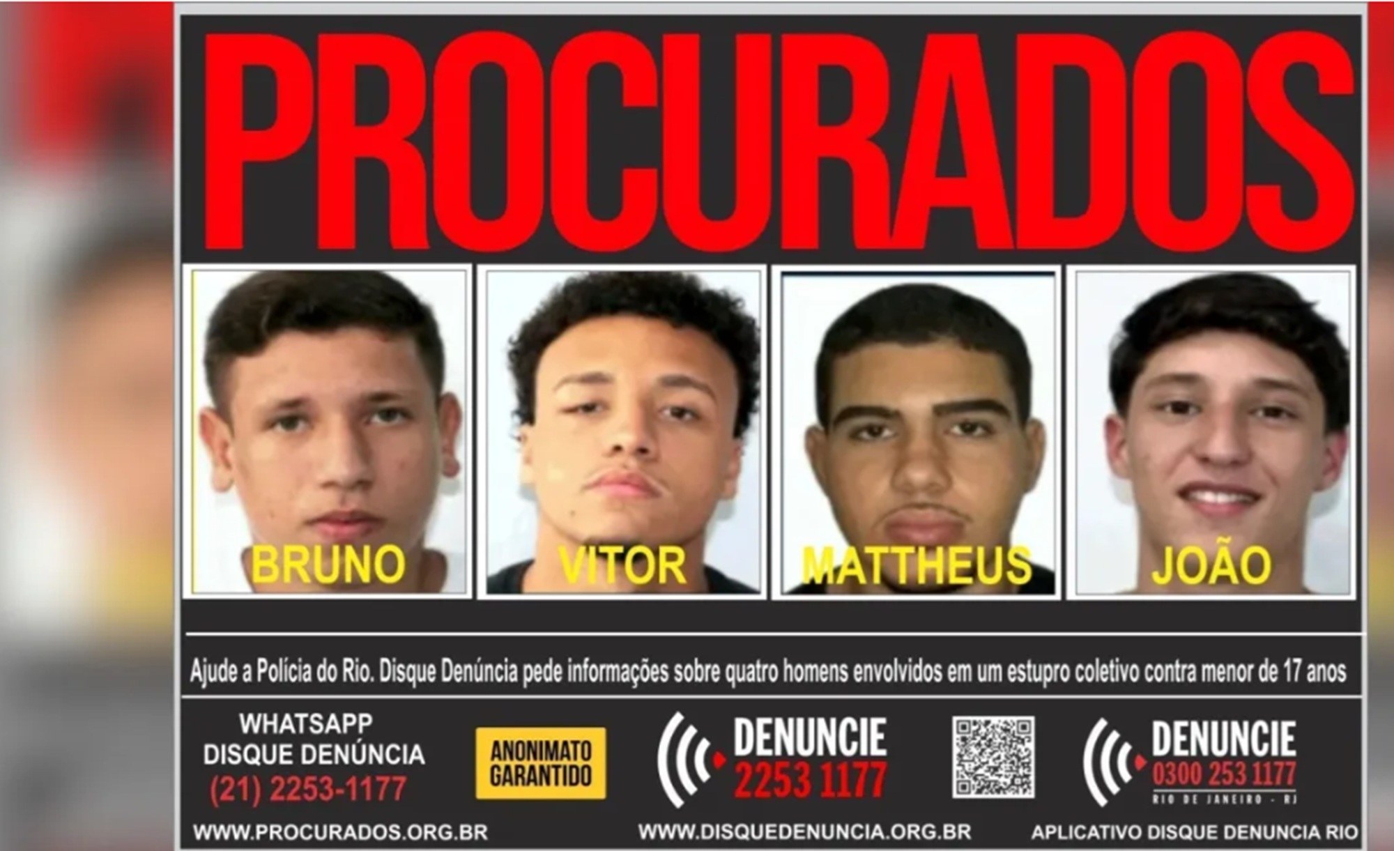 Investigados são considerados foragidos; defesa de um dos citados nega crime
