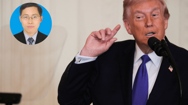 Sun Degang e Donald Trump