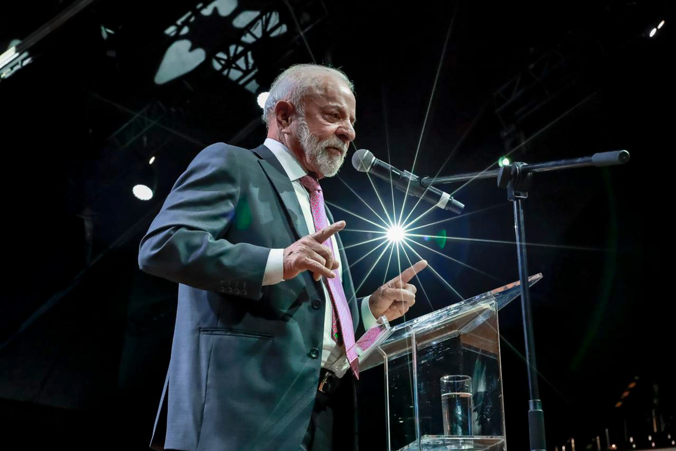 03.03.2026 - Presidente da República, Luiz Inácio Lula da Silva, durante a abertura da 2º Conferência Nacional do Trabalho, no Teatro Celso Furtado. São Paulo - SP.
Foto: Ricardo Stuckert / PR