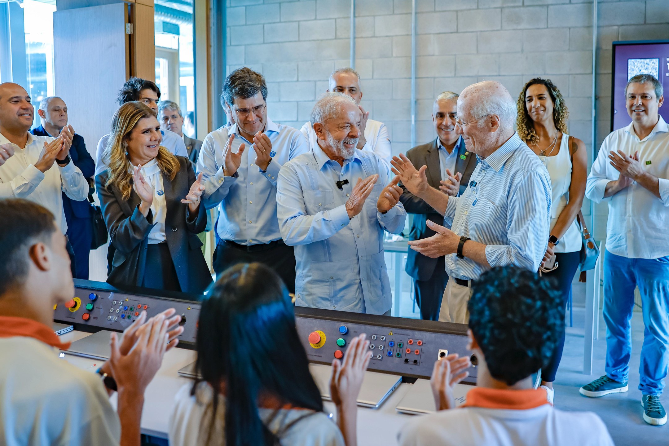 Lula e Paolo Rocca inauguram escola técnica no Rio