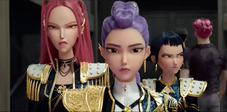 Animação Guerreiras do K-Pop