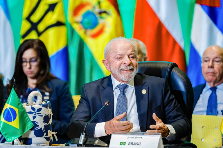 21.03.2026 - Presidente da República, Luiz Inácio Lula da Silva, durante reunião de Chefes de Estado CELAC-África, no Centro de Convenções Ágora. Bogotá - Colômbia