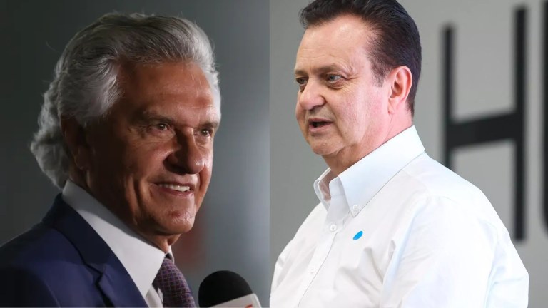 Ronaldo Caiado e Gilberto Kassab