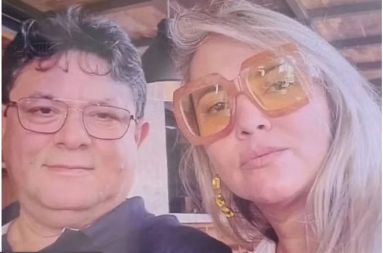 O casal foi identificado como Washington Luís da Silva Matos e Ane Jaqueline Costa Santos Matos