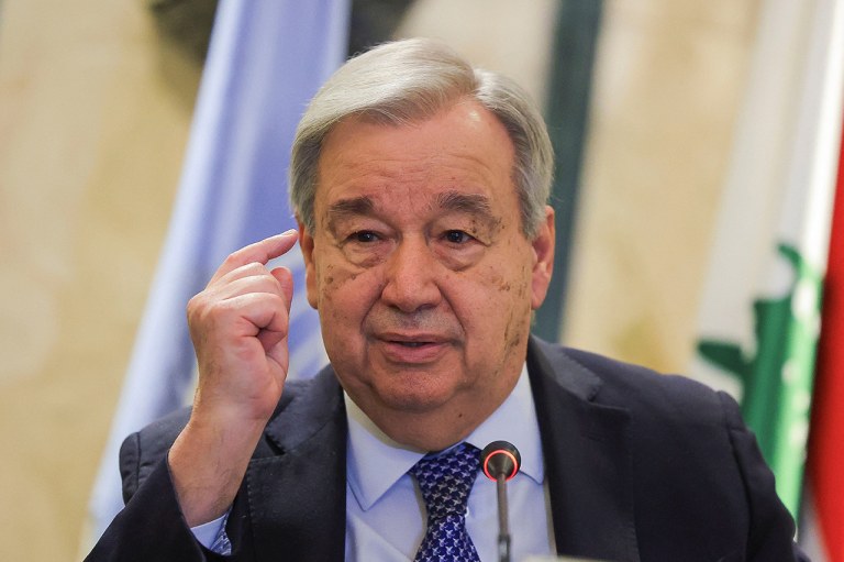 Secretário-geral da ONU, António Guterres