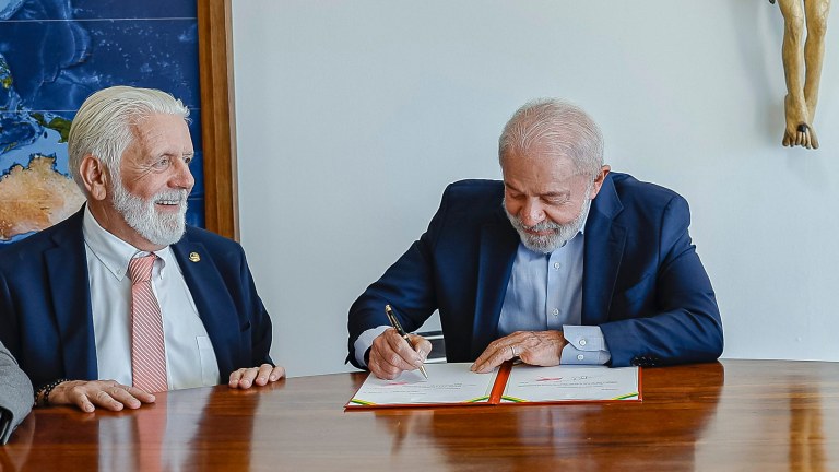 Jaques Wagner e Lula