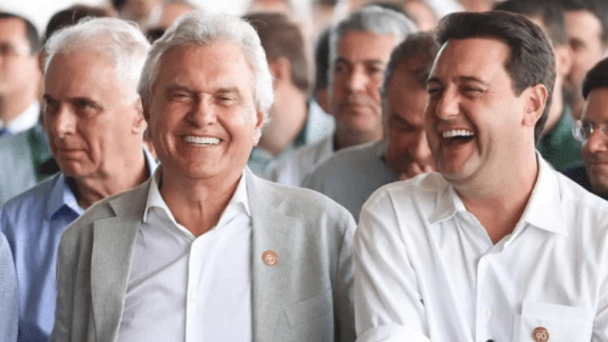 Ronaldo Caiado e Ratinho Júnior