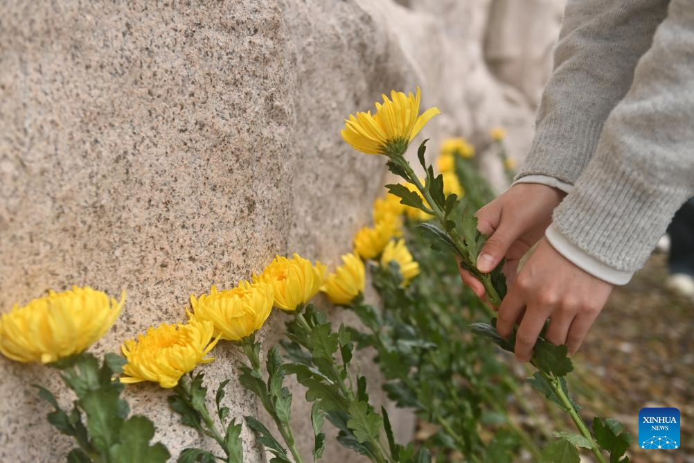 Chineses prestam homenagem a mártires em diversos eventos antes do Festival Qingming