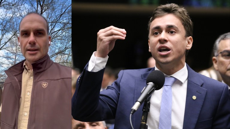 Eduardo Bolsonaro e Nikolas Ferreira