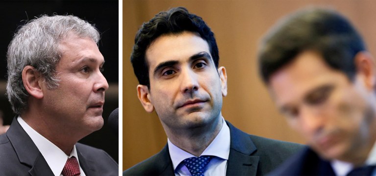 Lindbergh Farias, Gabriel Galípolo e Roberto Campos Neto