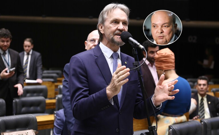 Pedro Uczai e Ibaneis Rocha