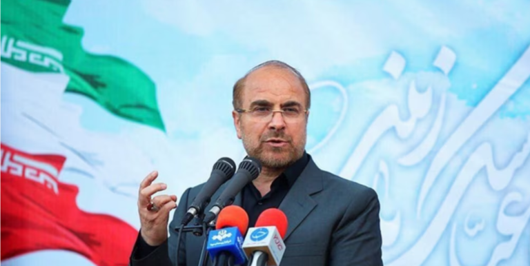 Mohammad Baqer Qalibaf, presidente do Parlamento iraniano