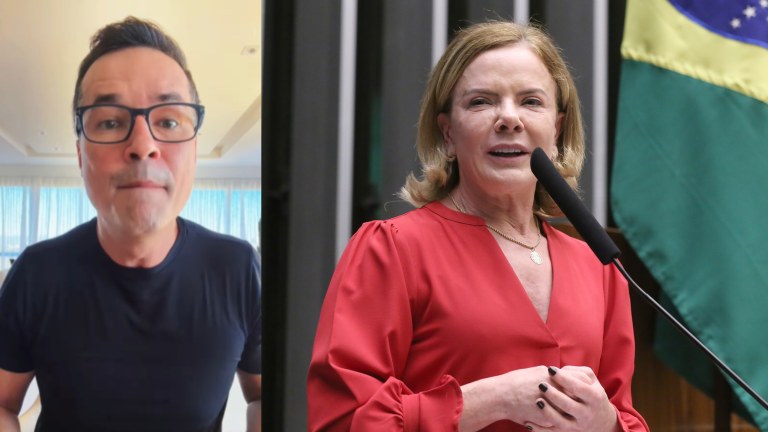 Deltan Dallagnol e Gleisi Hoffmann