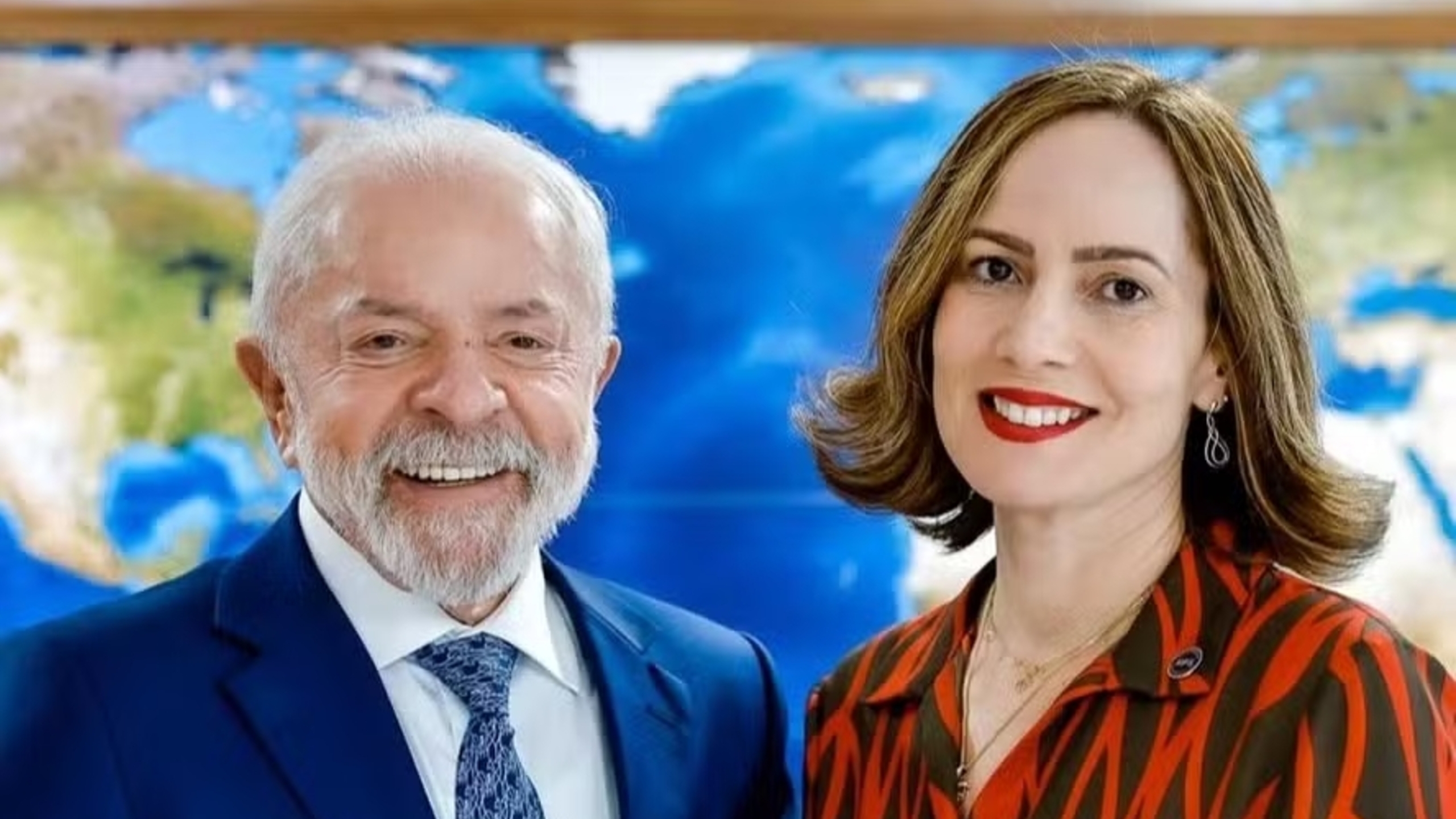 Lula e Ana Cristina Viana Silveira