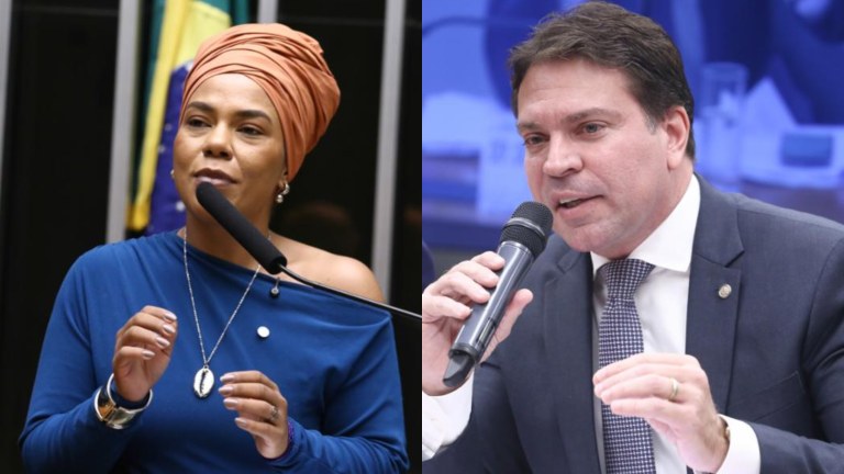 Dandara Tonantzin e Alexandre Ramagem