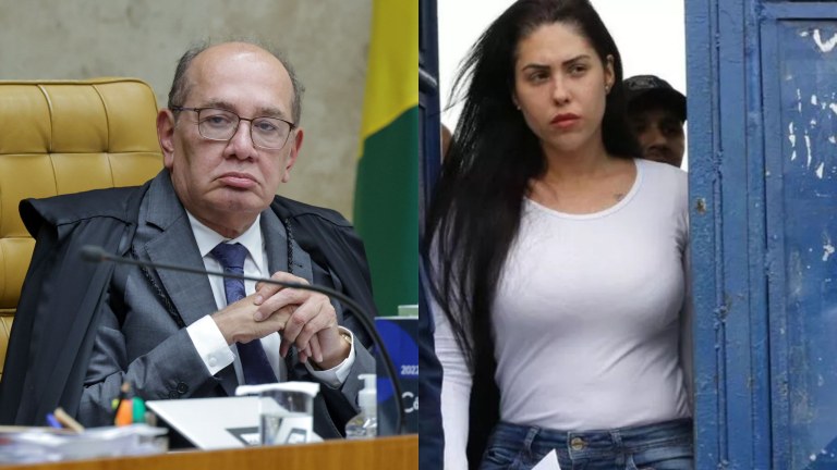 Gilmar Mendes e Monique Medeiros
