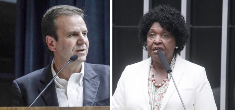 Eduardo Paes e Benedita da Silva