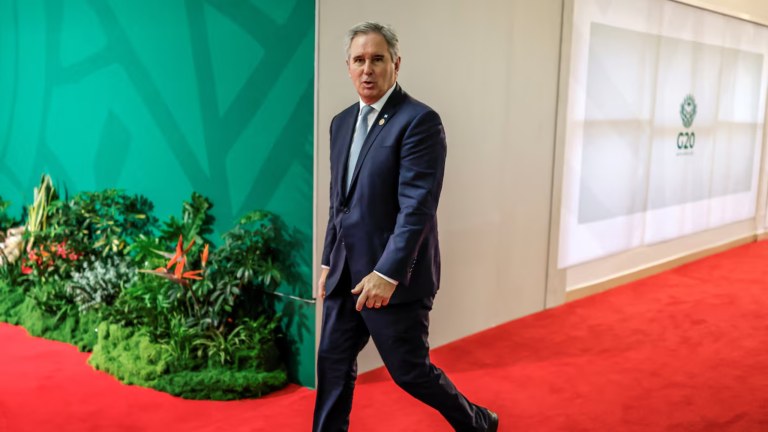 O ministro das Relações Exteriores da Argentina, Pablo Quirno
