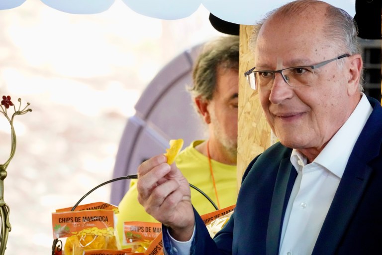 Geraldo Alckmin na Feira Brasil na Mesa