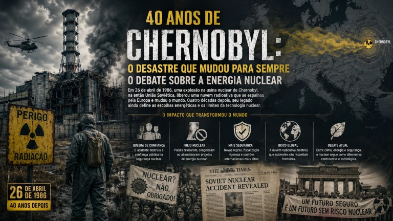 40 anos do desastre de Chernobyl