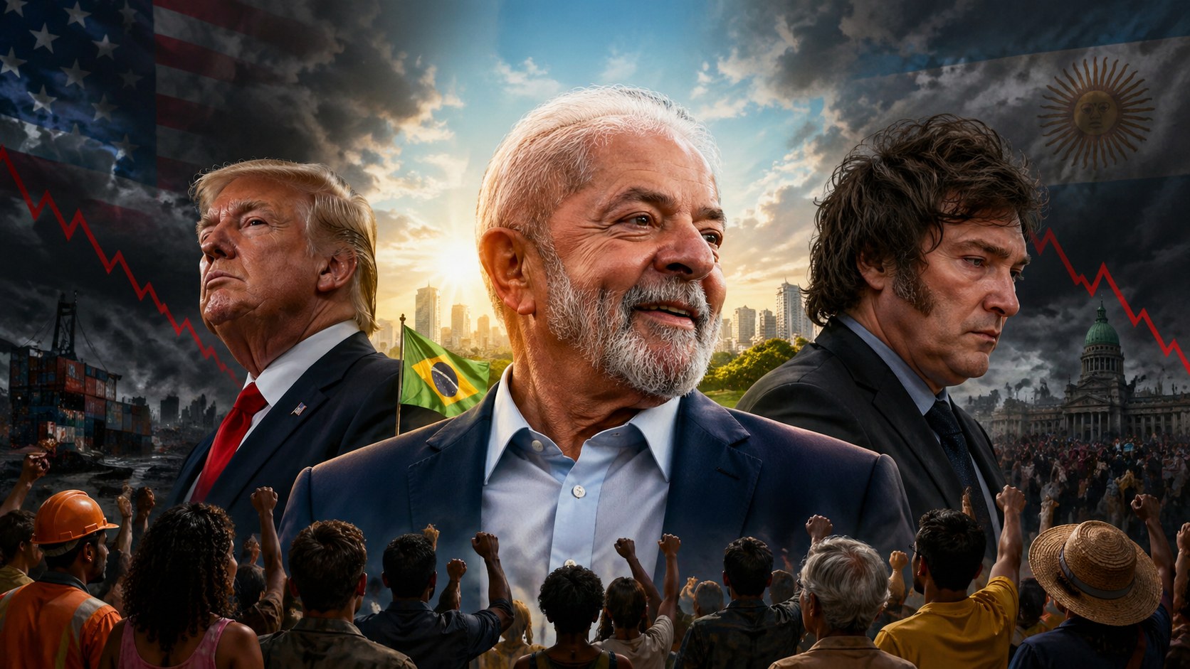 Lula entre Milei e Trump