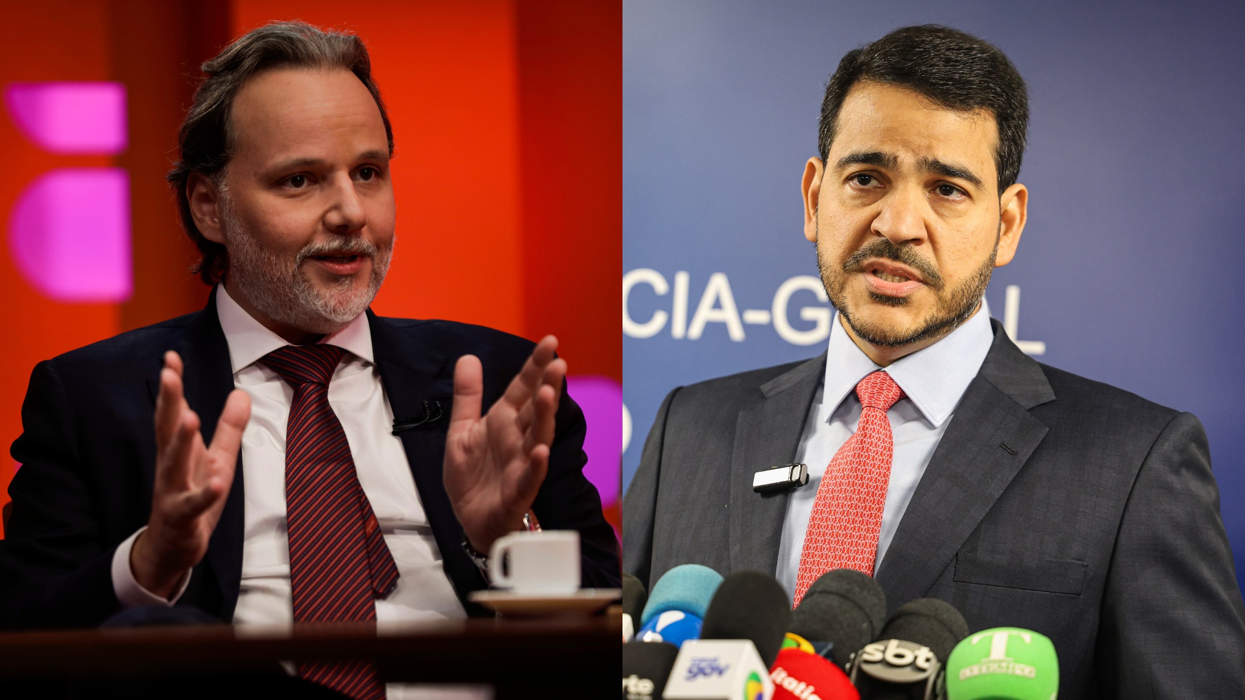 Marco Aurélio de Carvalho e Jorge Messias