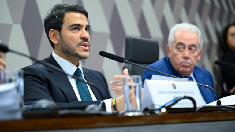 Jorge Messias e Otto Alencar