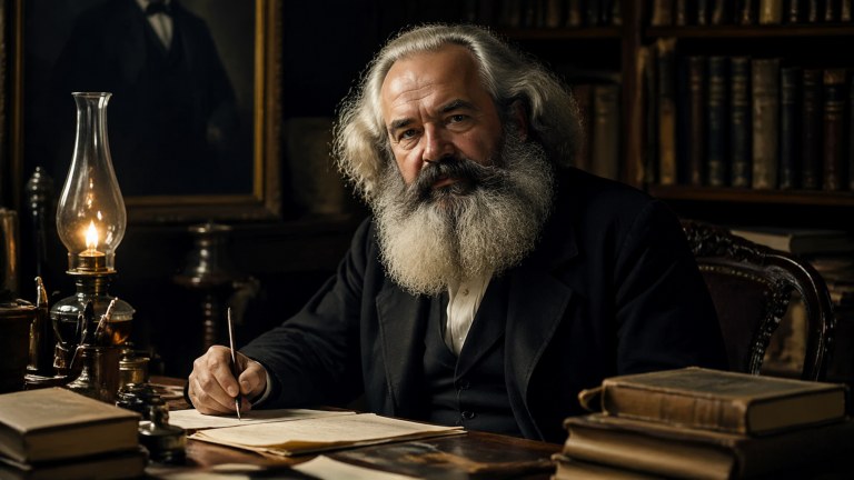 Representação de Karl Marx