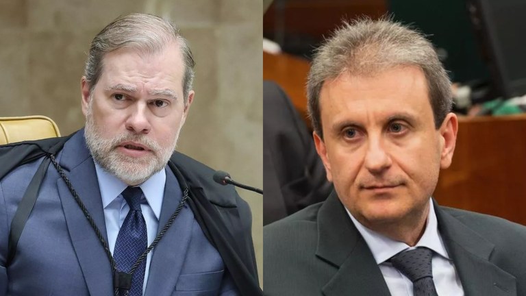 Dias Toffoli e Alberto Youssef