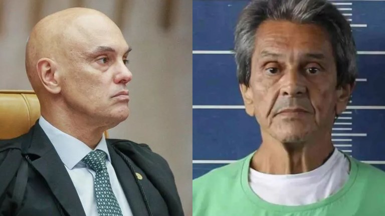 Alexandre de Moraes e Roberto Jefferson