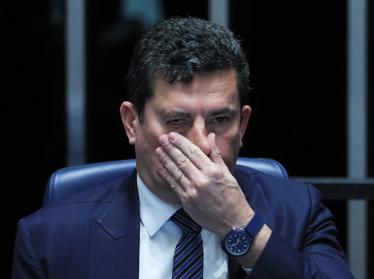 Brasília (DF) - 04/05/2024 - O senador Sergio Moro