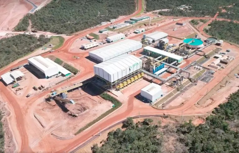 Área de mineração de Serra Verde, em Goiás