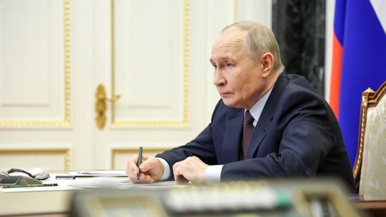 O presidente da Rússia, Vladimir Putin