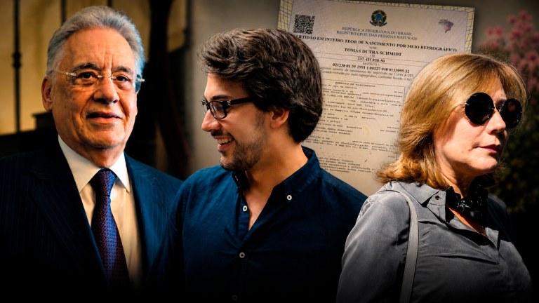 FHC, Tomás e Miriam: certidão sem o nome do pai