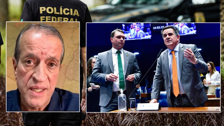 Valdemar Costa Neto, Flávio Bolsonaro e Ciro Nogueira