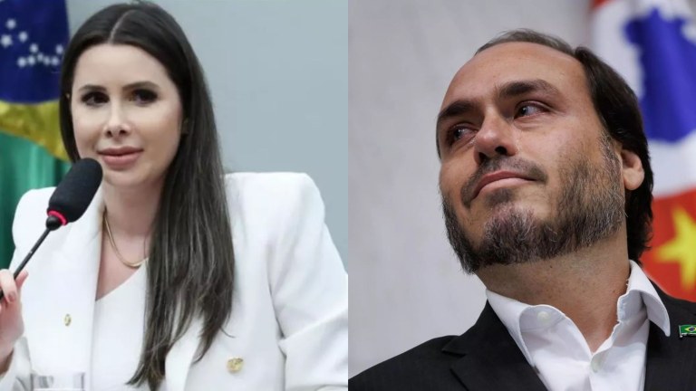 Caroline de Toni - Carlos Bolsonaro
