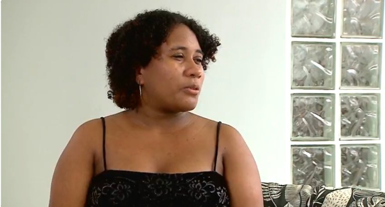 Empregada doméstica Samara Regina Dutra, de 19 anos, grávida de cinco meses, relatou ter sido torturada pela então patroa, a empresária Carolina Sthela Ferreira dos Anjos