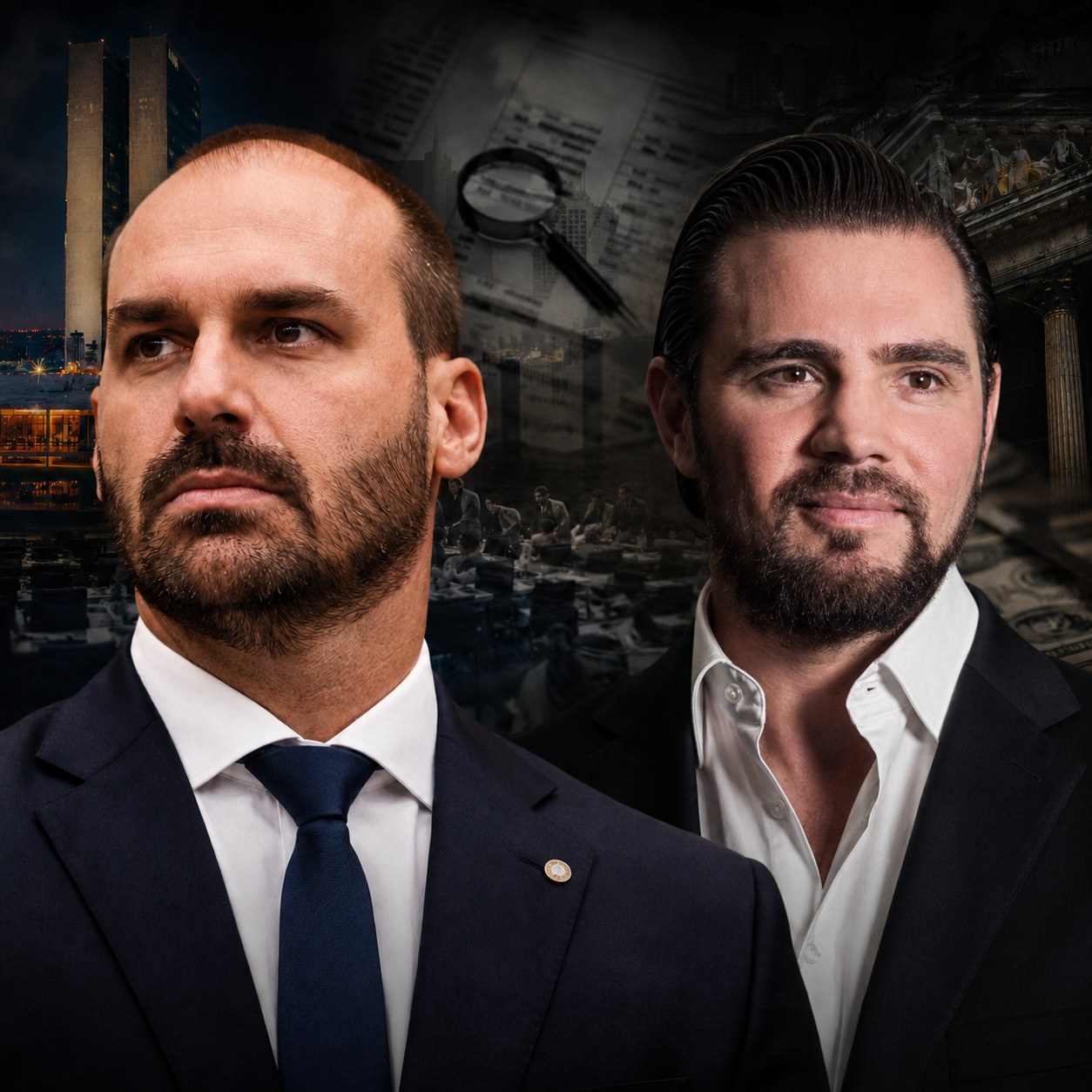 Eduardo Bolsonaro e Vorcaro