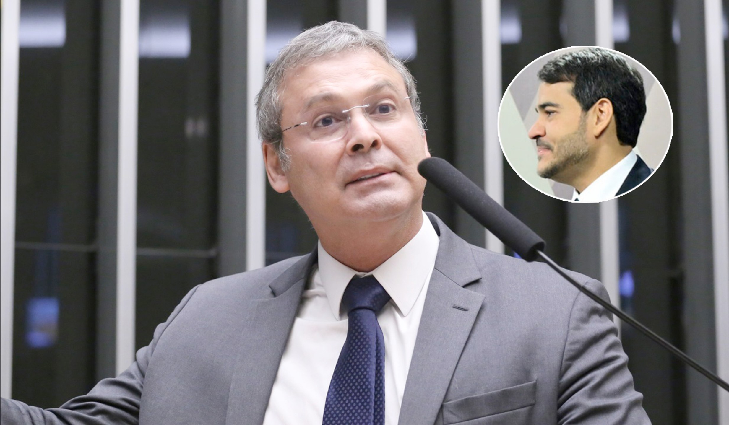 Lindbergh Farias e Jorge Messias