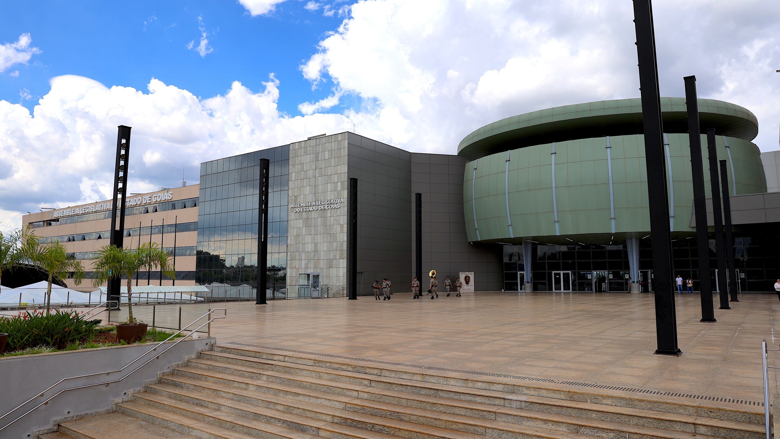 Fachada da Assembleia Legislativa do Estado de Goiás