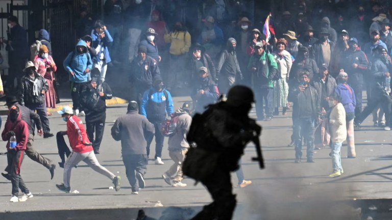 Protesto na Bolívia, 25 de maio de 2026