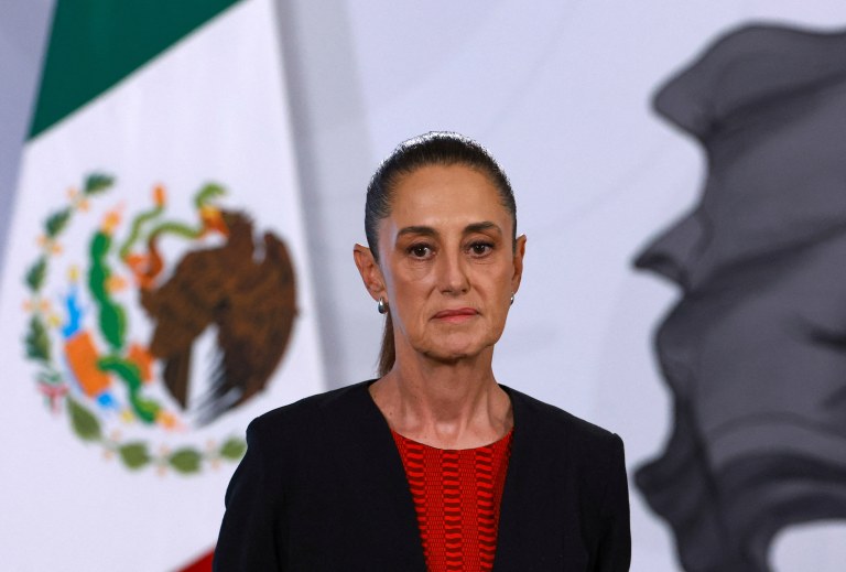 A presidente do México, Claudia Sheinbaum