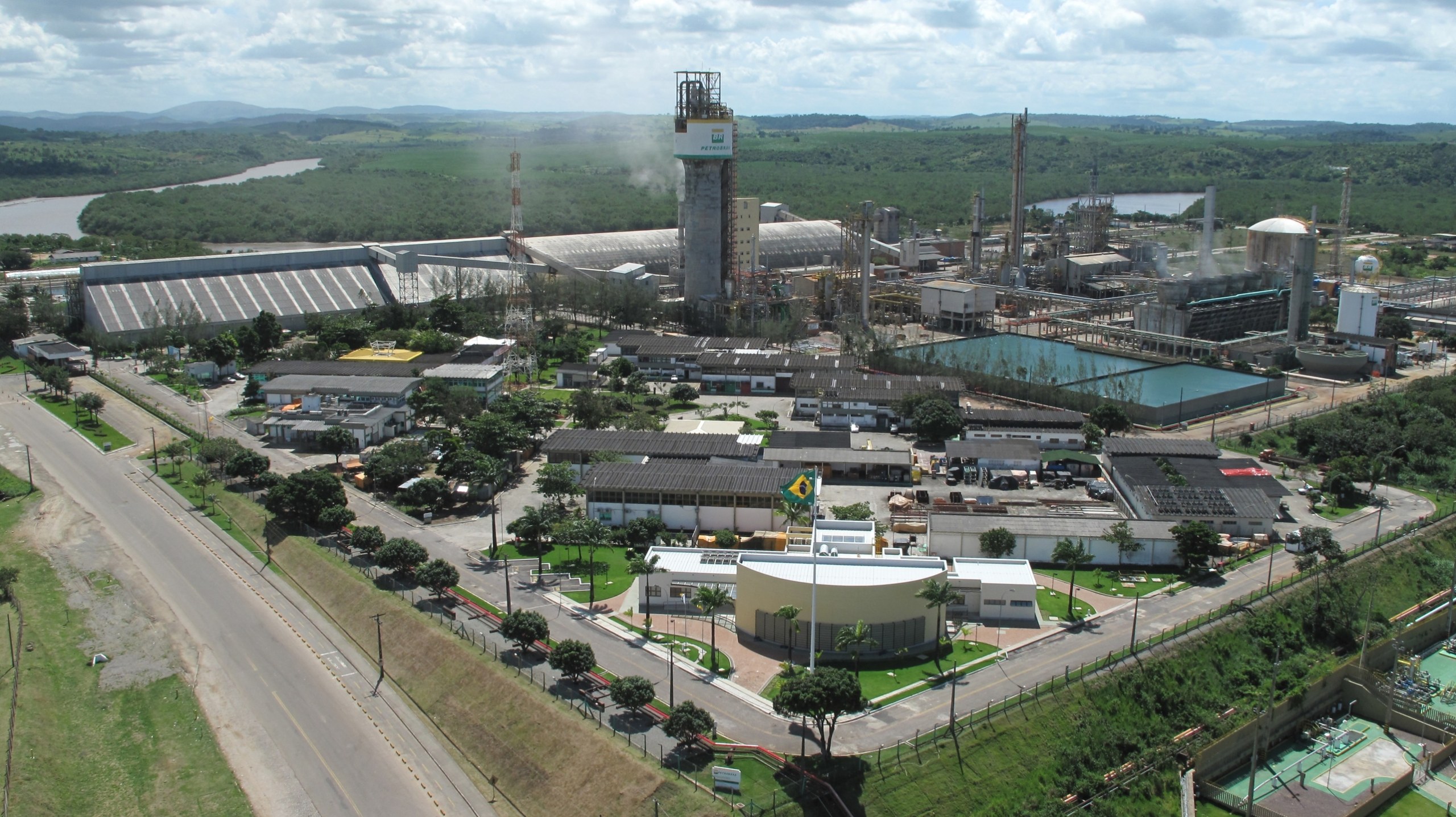 Fábrica de Fertilizantes Nitrogenados de Sergipe (FAFEN-SE), no município de Laranjeiras