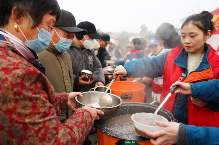 Assistência social na China