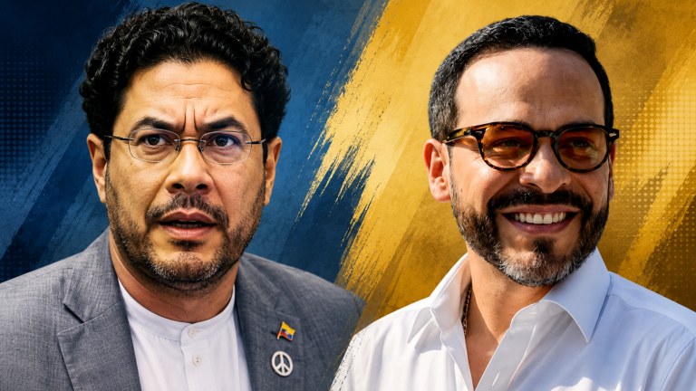 Ivan Cepeda e Abelardo de la Espriella