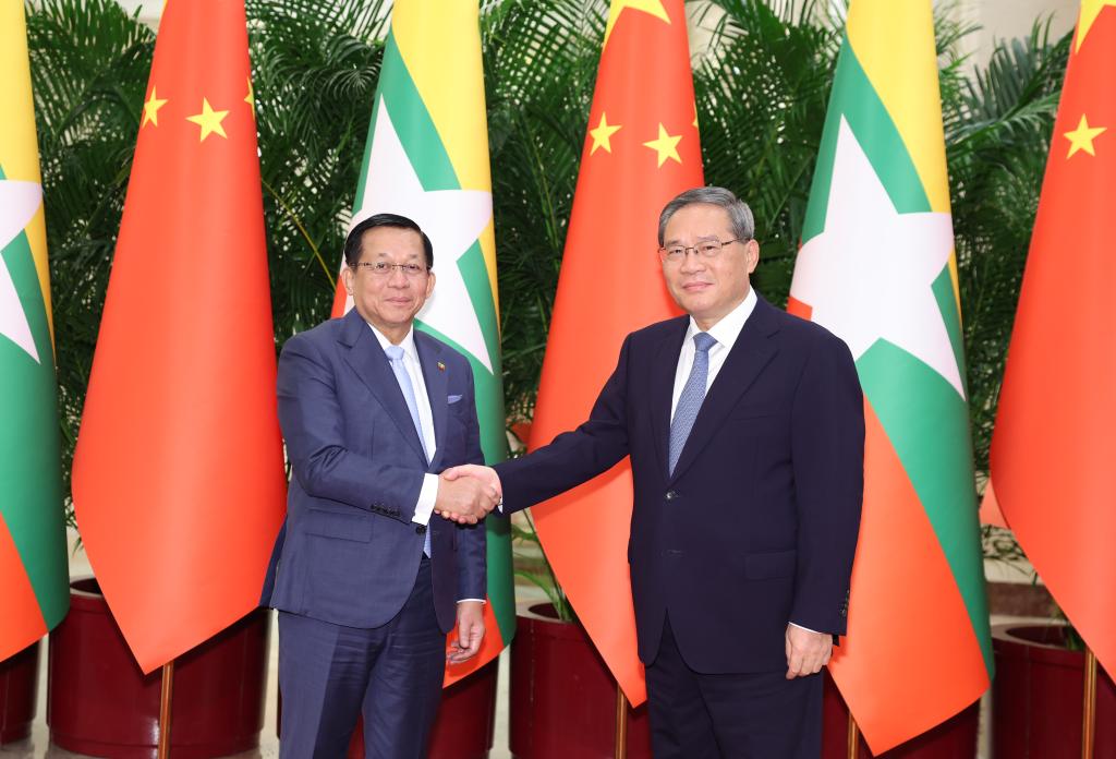 Premiê chinês reúne-se com presidente de Mianmar