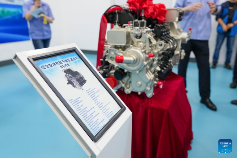 Motor aeronáutico de baixa altitude R10TE tem ignição bem-sucedida em Harbin, no nordeste da China
