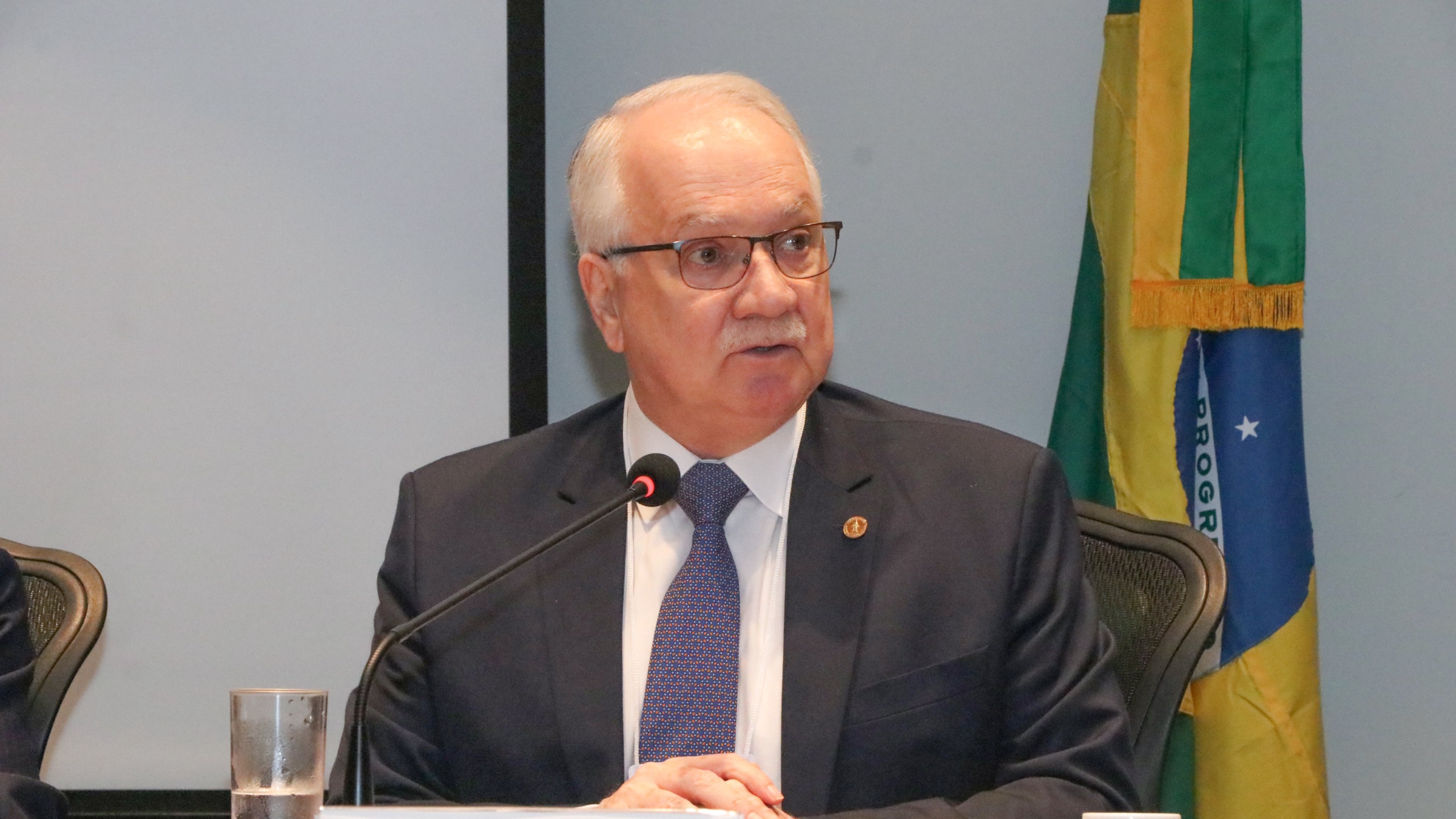 O presidente do Supremo Tribunal Federal (STF), ministro Edson Fachin